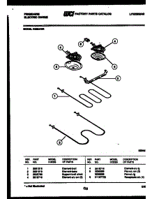05 - Broiler Parts parts for Frigidaire Range R32BAW4 from AppliancePartsPros.com