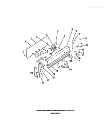 04 - Control Panel, Switches parts for Frigidaire Range RA30CL0 from AppliancePartsPros.com