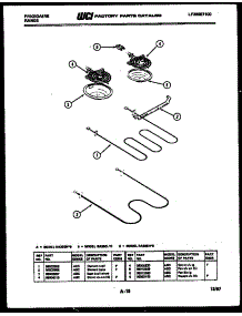 05 - Broiler Parts parts for Frigidaire Range RA30EW0 from AppliancePartsPros.com