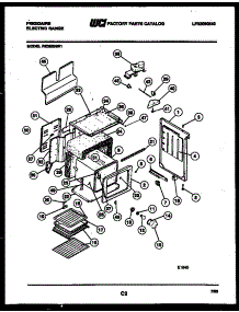 06 - Body Parts parts for Frigidaire Range RE36BNW1 from AppliancePartsPros.com