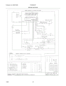 10 - Wiring Diagram parts for Frigidaire Range PLES399ECF from AppliancePartsPros.com