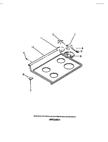 06 - Cook Top, Surface Units, Drip Pans parts for Frigidaire Range R30BCH1 from AppliancePartsPros.com