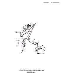 17 - Oven Door Latch Mechanism parts for Frigidaire Range R30BCH1 from AppliancePartsPros.com