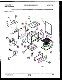 05 - Body Parts parts for Frigidaire Range RA30NW4 from AppliancePartsPros.com