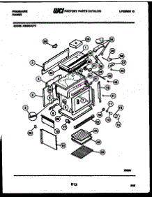 05 - Body Parts parts for Frigidaire Range REG533D2 from AppliancePartsPros.com