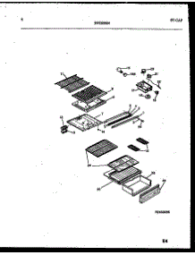 05 - Shelves And Supports parts for Frigidaire Refrigerator ATL152WK0 from AppliancePartsPros.com