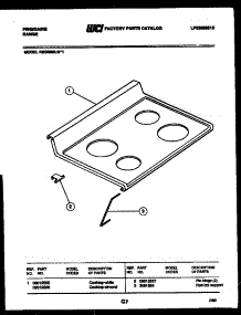 04 - Cooktop Parts parts for Frigidaire Range REG38BLL1 from AppliancePartsPros.com
