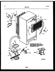 08 - System And Automatic Defrost Parts parts for Frigidaire Refrigerator ATL152BK1 from AppliancePartsPros.com
