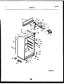 05 - Cabinet Parts parts for Frigidaire Refrigerator ATN152BK1 from AppliancePartsPros.com