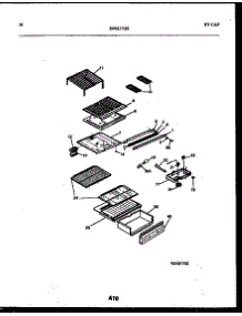 06 - Shelves And Supports parts for Frigidaire Refrigerator ATN152BK1 from AppliancePartsPros.com