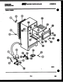 04 - System And Automatic Defrost Parts parts for Frigidaire Refrigerator D13MH8 from AppliancePartsPros.com