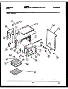 06 - Body Parts parts for Frigidaire Range R30BCW4 from AppliancePartsPros.com