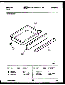 07 - Drawer Parts parts for Frigidaire Range R30BCL4 from AppliancePartsPros.com
