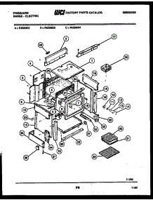06 - Body Parts parts for Frigidaire Range R433MDM2 from AppliancePartsPros.com