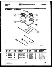 05 - Broiler Parts parts for Frigidaire Range REG36CAA4 from AppliancePartsPros.com