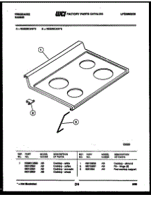 03 - Cooktop Parts parts for Frigidaire Range REG36CAA6 from AppliancePartsPros.com