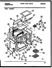 05 - Body Parts parts for Frigidaire Range REG433MNW4 from AppliancePartsPros.com