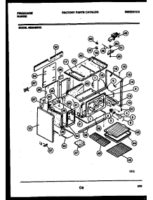 06 - Body Parts parts for Frigidaire Range REG46NW2 from AppliancePartsPros.com