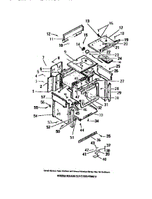 15 - Oven Liner, Side Panels parts for Frigidaire Range REG533DW0 from AppliancePartsPros.com
