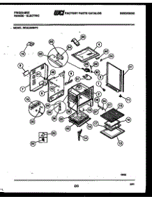 03 - Body Parts parts for Frigidaire Range REGC39BNW2 from AppliancePartsPros.com