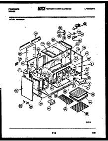 06 - Body Parts parts for Frigidaire Range REG46NW1 from AppliancePartsPros.com
