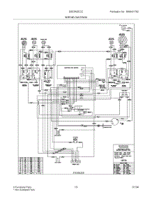 11 - Wiring Diagram parts for Frigidaire Range GSE3WZCCC from AppliancePartsPros.com