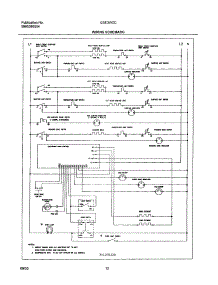 10 - Wiring Schematic parts for Frigidaire Range GSE3WZCSB from AppliancePartsPros.com