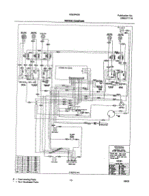 11 - Wiring Diagram parts for Frigidaire Range GSE3WZBBA from AppliancePartsPros.com