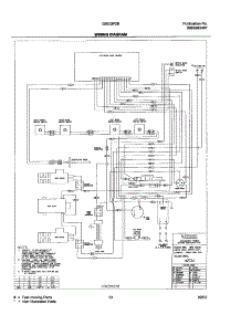 13 - Wiring Diagram parts for Frigidaire Range GSG3PZBSC from AppliancePartsPros.com