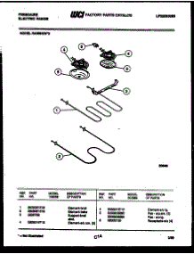 05 - Broiler Parts parts for Frigidaire Range RA30BEL3 from AppliancePartsPros.com
