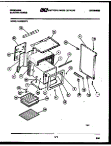 06 - Body Parts parts for Frigidaire Range RA30BEL3 from AppliancePartsPros.com