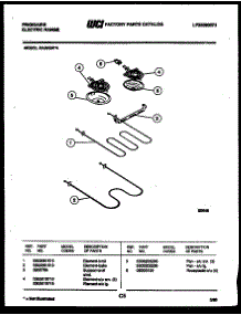 05 - Broiler Parts parts for Frigidaire Range RA30EL4 from AppliancePartsPros.com