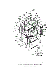 14 - Oven Liner, Side Panels parts for Frigidaire Range R530DH0 from AppliancePartsPros.com