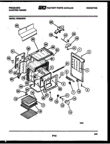06 - Body Parts parts for Frigidaire Range RE36BNW2 from AppliancePartsPros.com