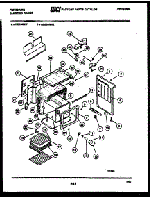 08 - Body Parts parts for Frigidaire Range REG34NL2 from AppliancePartsPros.com