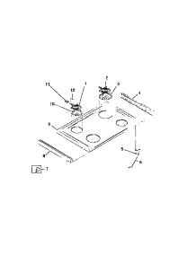 03 - Surface Units, Cooktop parts for Frigidaire Range REG638MW7 from AppliancePartsPros.com