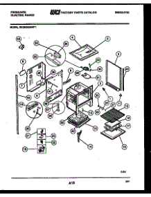 10 - Lower Body Parts parts for Frigidaire Range REG638BNW1 from AppliancePartsPros.com