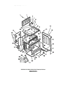 10 - Oven Cavity parts for Frigidaire Range REGS36BCL0 from AppliancePartsPros.com