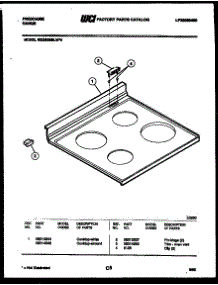 04 - Cooktop Parts parts for Frigidaire Range REGS38BLL0 from AppliancePartsPros.com