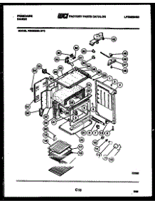06 - Body Parts parts for Frigidaire Range REGS38BLL0 from AppliancePartsPros.com