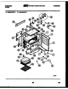 04 - Body Parts parts for Frigidaire Range REGS37BFW1 from AppliancePartsPros.com