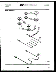 03 - Broiler Parts parts for Frigidaire Range REGS39WLW0 from AppliancePartsPros.com