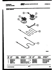 05 - Broiler Parts parts for Frigidaire Range RG35AL4 from AppliancePartsPros.com
