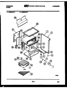 04 - Body Parts parts for Frigidaire Range RG35CAW3 from AppliancePartsPros.com