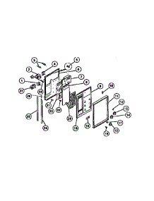 11 - Upper Control Panel parts for Frigidaire Range REM638BDW2 from AppliancePartsPros.com