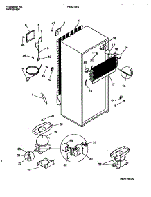 05 - Cooling System parts for Frigidaire Refrigerator F44C19IBW0 from AppliancePartsPros.com