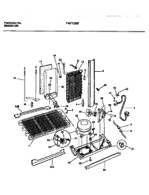 07 - Cooling System parts for Frigidaire Refrigerator F45PC22BD0 from AppliancePartsPros.com