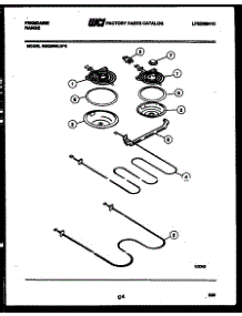03 - Broiler Parts parts for Frigidaire Range REG39WLW0 from AppliancePartsPros.com