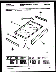 04 - Cooktop Parts parts for Frigidaire Range REG638BDW5 from AppliancePartsPros.com