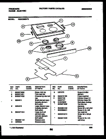 06 - Cooktop And Broiler Parts parts for Frigidaire Range REGC39BNW3 from AppliancePartsPros.com